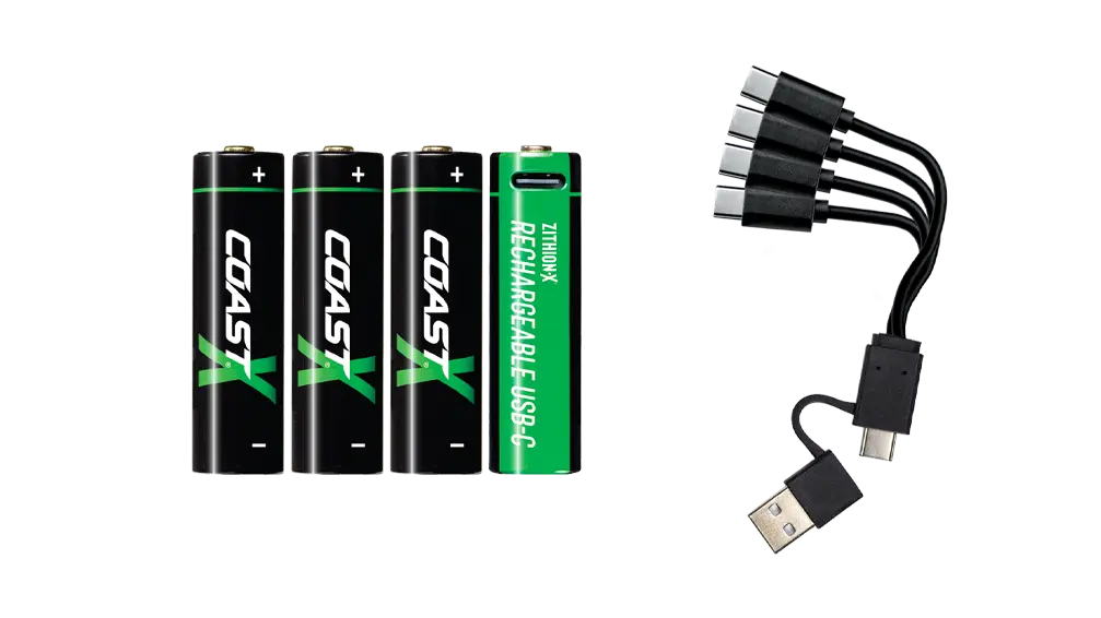 ZITHION-X AA Rechargeable Batteries