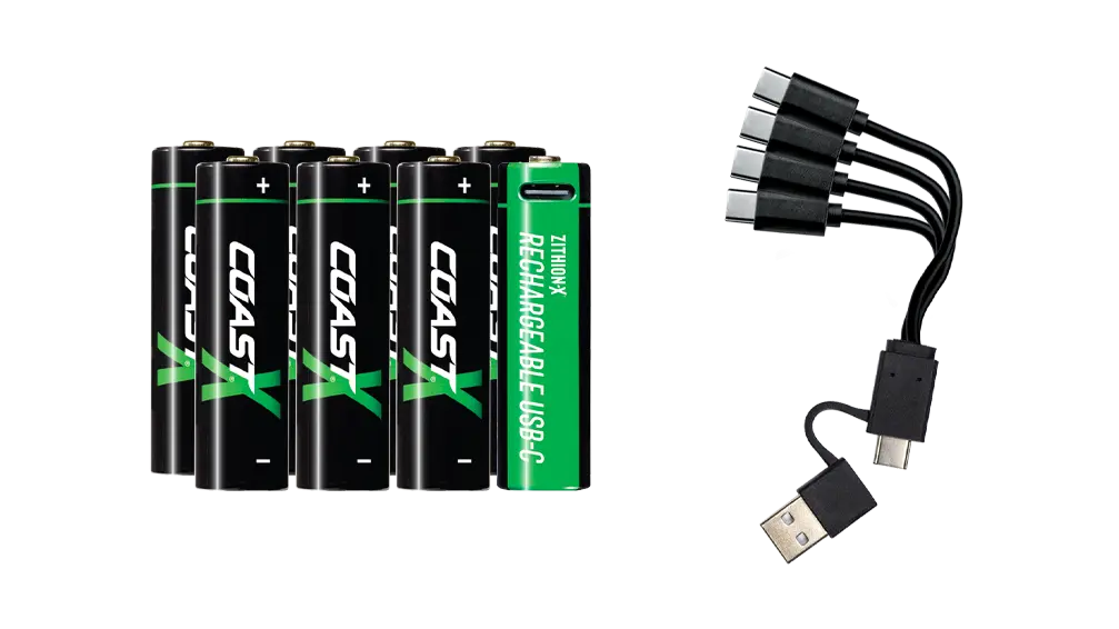 ZITHION-X AA Rechargeable Batteries