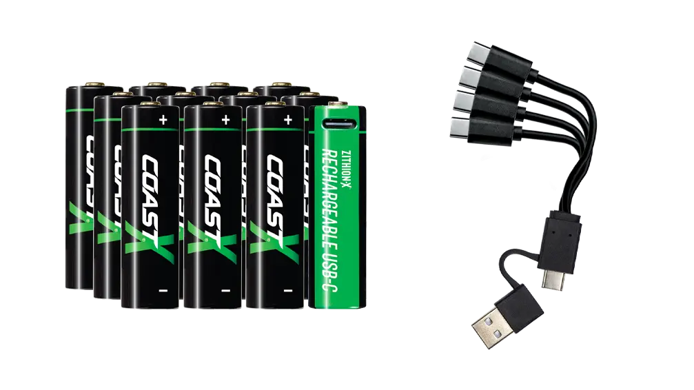 ZITHION-X AA Rechargeable Batteries