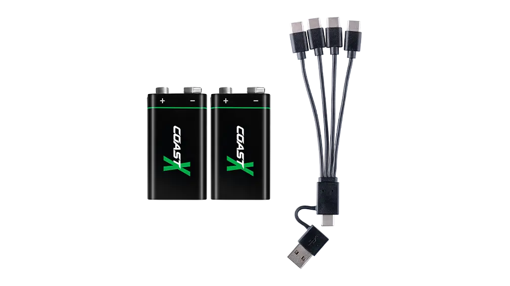 ZITHION-X 9V Rechargeable Batteries