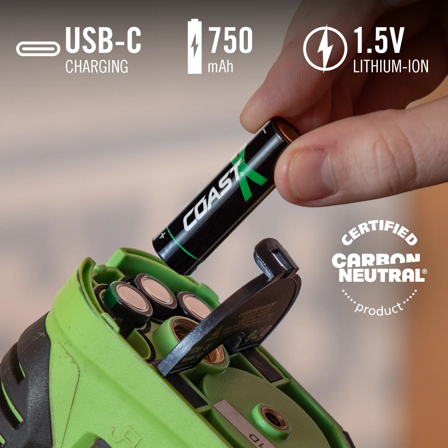 ZITHION-X AAA Rechargeable Batteries